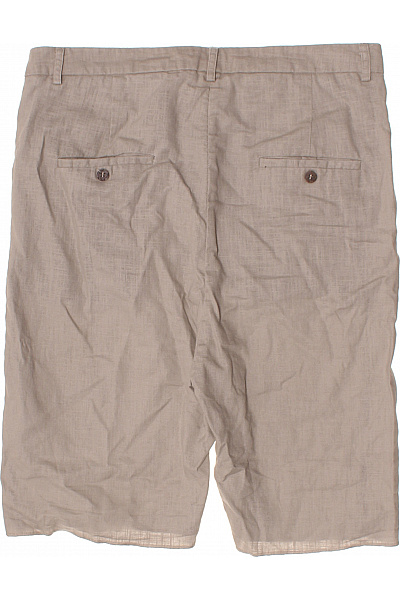 Pánské kraťasy béžové volnočasové s kapsami Vel. 50 | Unimoda | obrázek 3