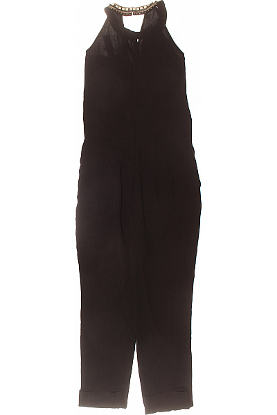 Esprit černý overal bez rukávů s kamínky Velikost 34 | Esprit | obrázek 3