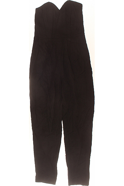 HM  dámský černý overal bez rukávů elegantní společenský Velikost 36 | HM  | obrázek 2