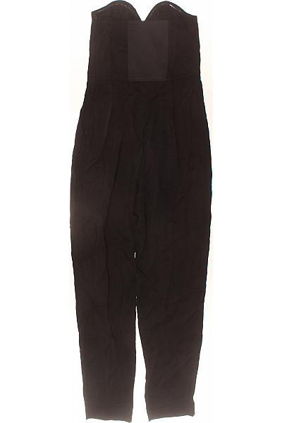 HM  dámský černý overal bez rukávů elegantní společenský Velikost 36 | HM  | obrázek 3