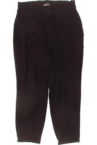 ONLY Dámské Kalhoty Volnočasové černé S Vysokým Pasem Vel. L/32