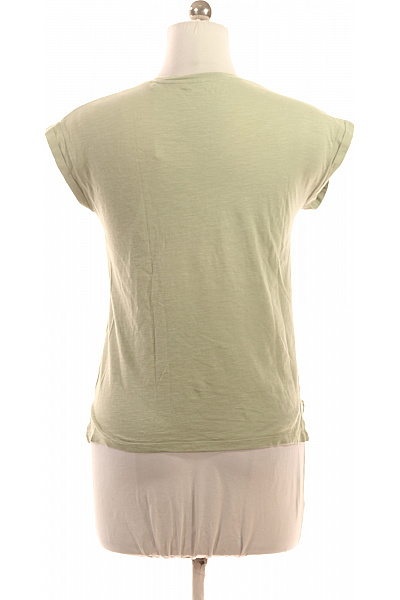 Guess Dámské světle zelené tričko s krátkým rukávem a květinovým potiskem Vel. 14 | Guess | obrázek 2