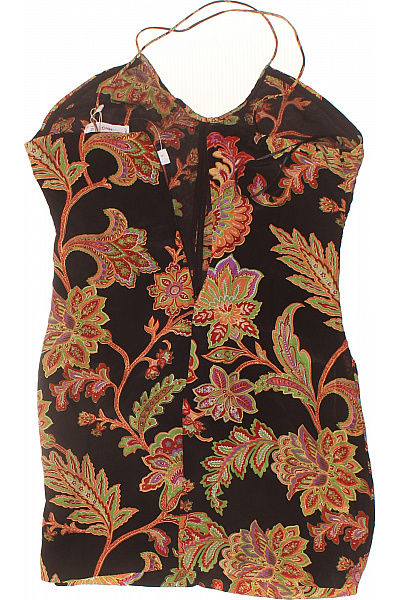 MANGO Dámské šaty bez rukávů květované letní za krk mini Velikost S | MANGO | obrázek 2