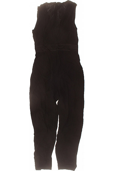 SISLEY dámský černý overal bez rukávů viskózový elegantní Velikost 42 | SISLEY | obrázek 3
