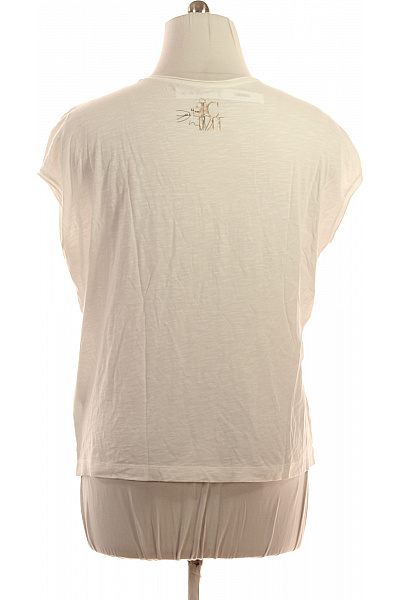 Le Comte Dámské tričko bez rukávů s potiskem a nápisem Vel. DE 46 | Le Comte | obrázek 3