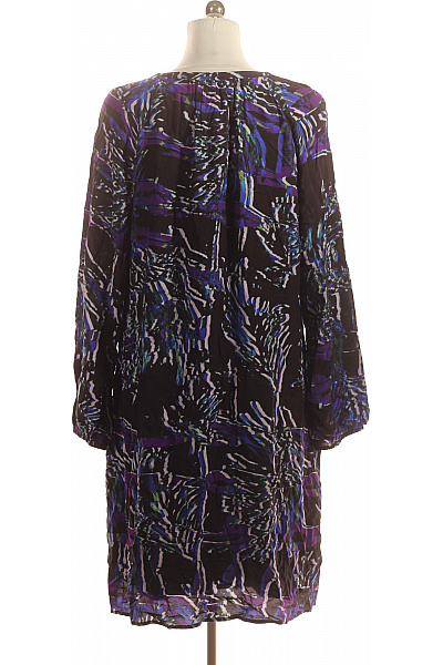 COMMA dámské šaty s dlouhým rukávem barevné volnočasové Vel. 46 | COMMA | obrázek 3