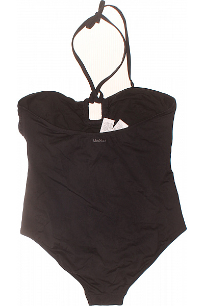 černé jednodílné plavky s ozdobným kroužkem Vel. M | Unimoda | obrázek 3