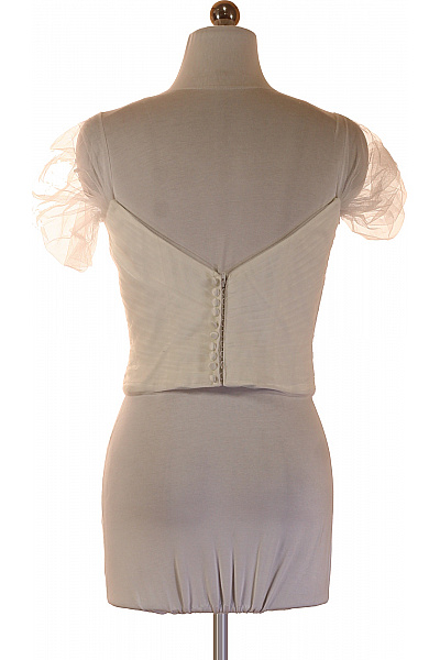 Dámské korzet bílé tyl Velikost 36 | Unimoda | obrázek 3