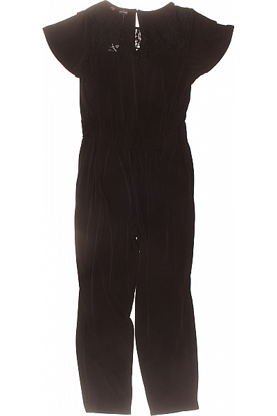 BODY FLIRT dámský černý overal krátký rukáv krajka elegantní Vel. 40/42 | BODY FLIRT | obrázek 2