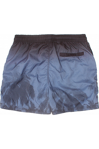 pánské modré pruhované plavecké kraťasy s potiskem Velikost S | Unimoda | obrázek 3