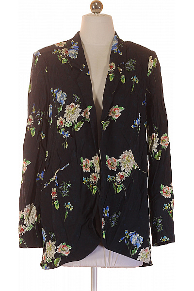 ZARA Dámské sako květované viskózové elegantní na běžné nošení Vel. S | ZARA | obrázek 2