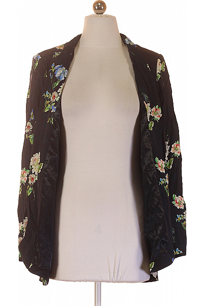 ZARA Dámské sako květované viskózové elegantní na běžné nošení Vel. S | ZARA | obrázek 4