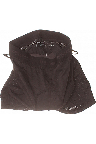 TROLLKIDS Dětské Kraťasy černé Prodyšné Sportovní Vel. 140