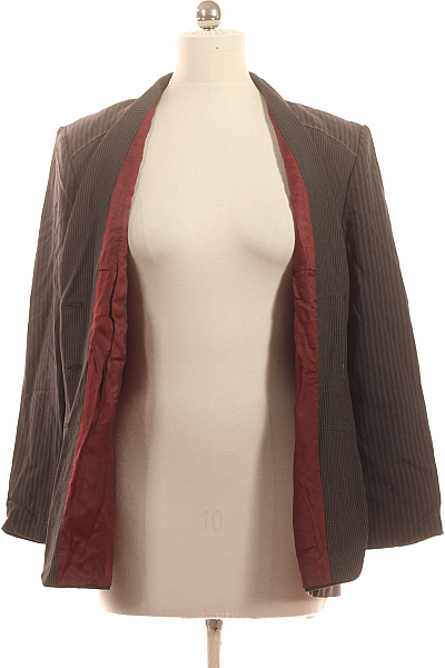 TAIFUN Dámské sako pruhované elegantní business na běžné nošení Vel. 42 | TAIFUN | obrázek 4
