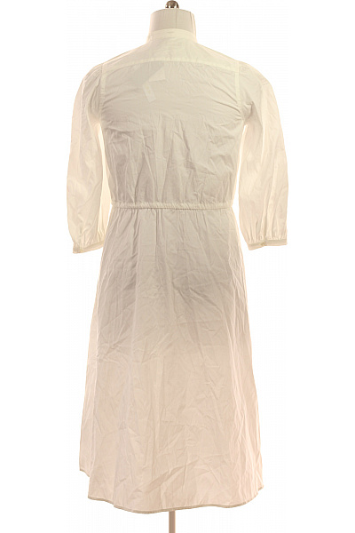 Ralph Lauren Bílé košilové šaty s páskem midi volnočasové Vel. L | Ralph Lauren | obrázek 2