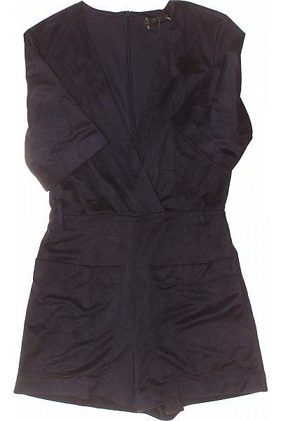 ZARA Dámský Tmavě Modrý Krátký Overal Vel. S