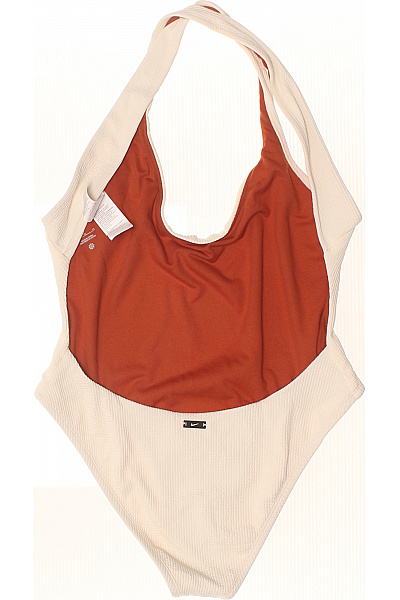 Nike Dámské jednodílné plavky za krk žebrované dvoubarevné moderní Vel. XL | Nike | obrázek 2