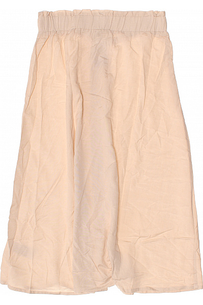 Lascana Dámská midi sukně s knoflíky béžová Vel. S | Lascana | obrázek 3