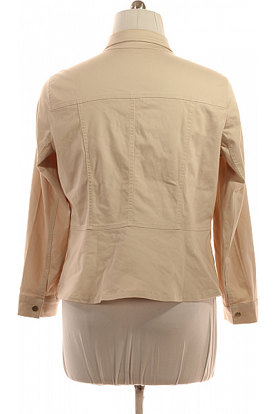 BETTY BARCLAY Dámská bavlněná bunda béžová moderní jarní Velikost 46 | BETTY BARCLAY | obrázek 2