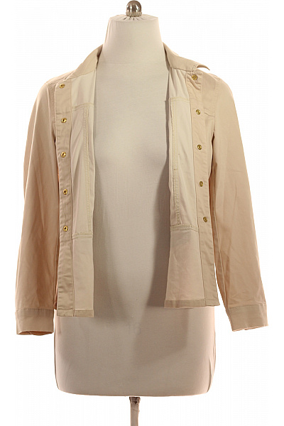 BETTY BARCLAY Dámská bavlněná bunda béžová moderní jarní Velikost 46 | BETTY BARCLAY | obrázek 3