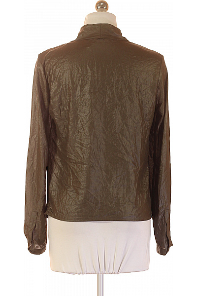 IKKS Hnědá zavinovací halenka s dlouhým rukávem Velikost 36 | IKKS | obrázek 3