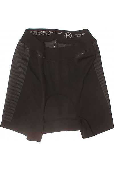 Dámské kraťasy sportovní funkční pruhované elastické černé Vel. M | Unimoda | obrázek 2