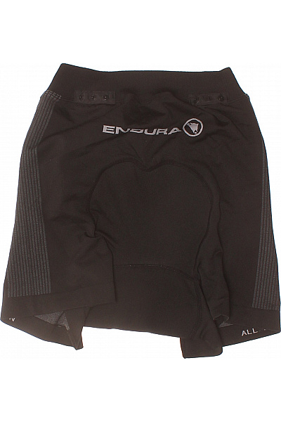 Dámské kraťasy sportovní funkční pruhované elastické černé Vel. M | Unimoda | obrázek 3