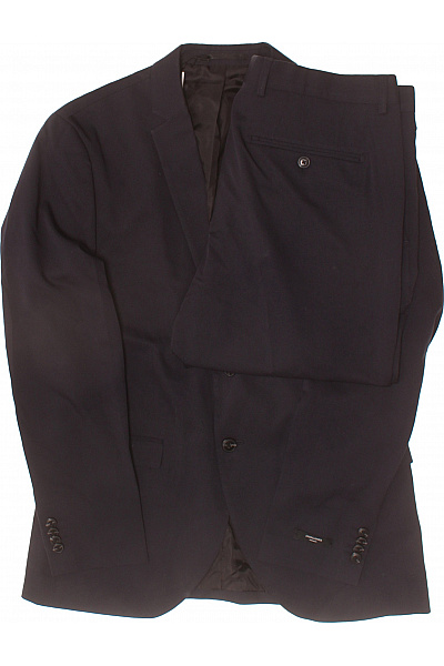 JACK & JONES Pánské Oblečení Komplety Černé Polyesterové Elegantní Klasické Vel. EU 52