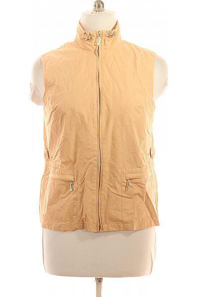 Peter Hahn Dámská bavlněná vesta béžová bez rukávů lehká outdoorová Velikost 44 | Peter Hahn | obrázek 2