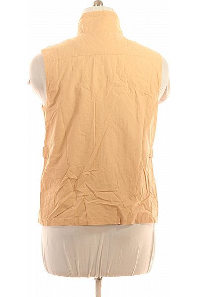 Peter Hahn Dámská bavlněná vesta béžová bez rukávů lehká outdoorová Velikost 44 | Peter Hahn | obrázek 3