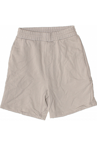 ALPHATAURI Pánské Teplákové Kraťasy Volnočasové S Kapsami Béžové Velikost S