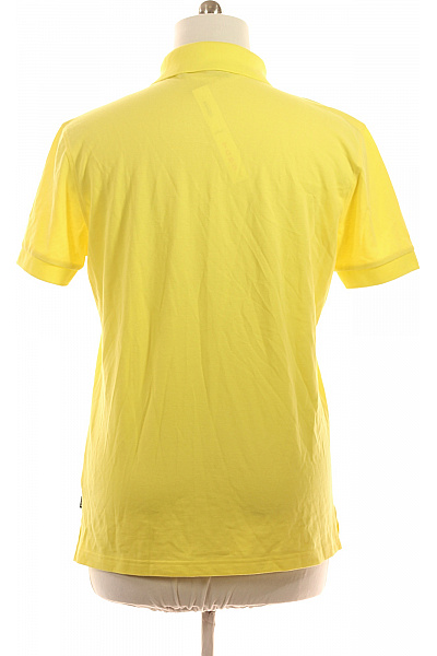 Hugo Boss Pánské žluté polo tričko s krátkým rukávem a límečkem Vel. XL | Hugo Boss | obrázek 3