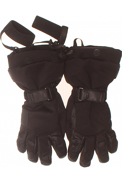 Bogner Doplňky Rukavice Kožené černé Zimní