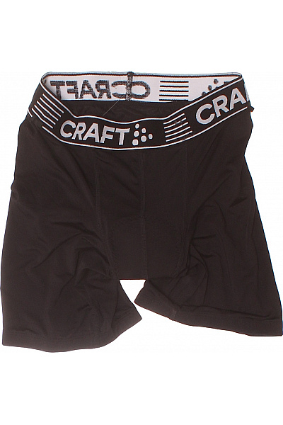 CRAFT Pánské černé Sportovní Kraťasy S Potiskem Vel. M