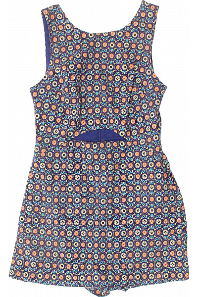 ZARA dámský overal bez rukávů barevný bavlněný letní Vel. M | ZARA | obrázek 2