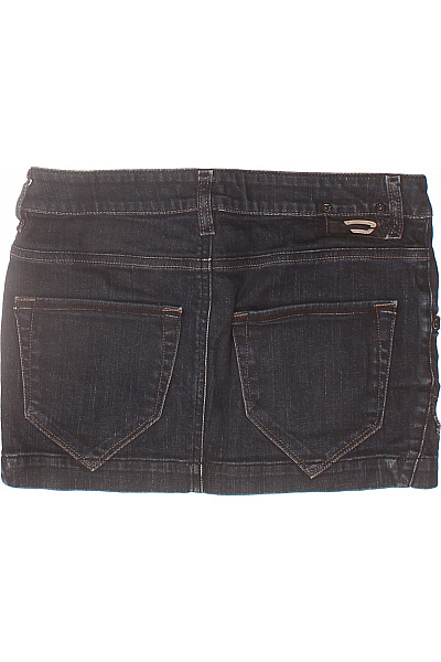 DIESEL dámská džínová mini sukně s kapsami modrá Velikost 26 | DIESEL | obrázek 3