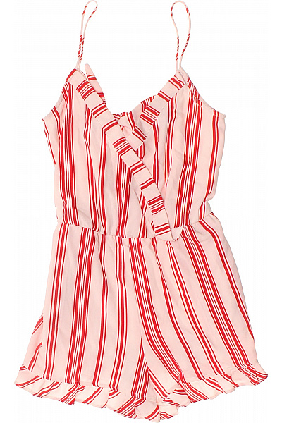 New look růžový pruhovaný overal bez rukávů letní Velikost 38 | New look | obrázek 2