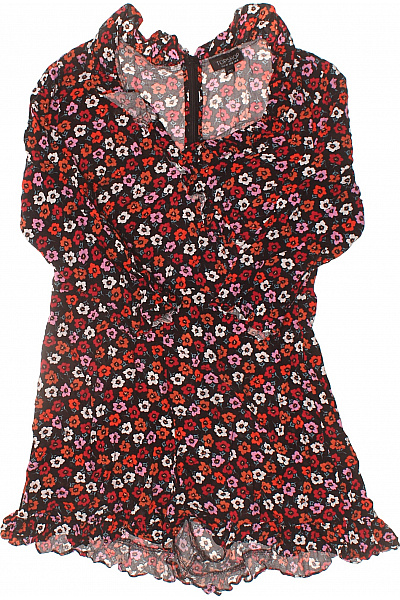 Topshop dámský černý květinový overal s dlouhým rukávem Vel. 40 | Topshop | obrázek 2