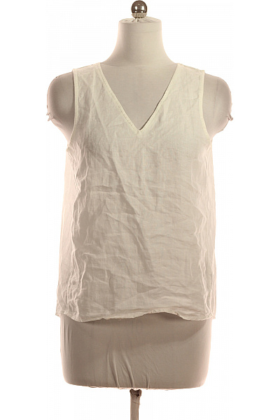 Marc O´Polo Dámské Bílé Tílko Bez Rukávů Velikost 38