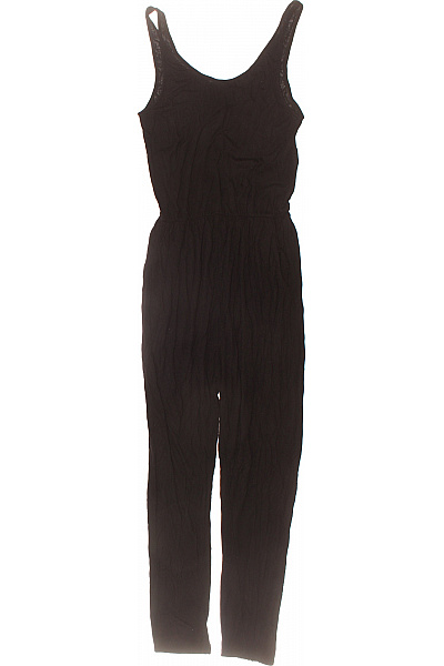 HM  dámský černý overal bez rukávů letní Velikost S | HM  | obrázek 2