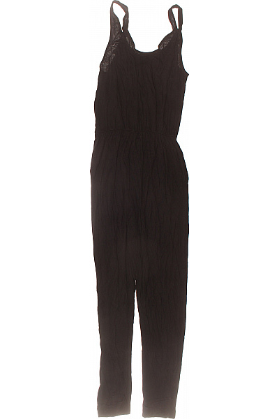HM  dámský černý overal bez rukávů letní Velikost S | HM  | obrázek 3