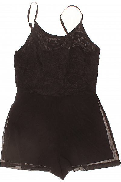 AX  PARIS černý krajkový overal bez rukávů společenský Vel. 10 | AX  PARIS | obrázek 2