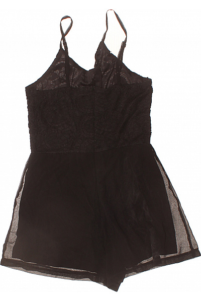 AX  PARIS černý krajkový overal bez rukávů společenský Vel. 10 | AX  PARIS | obrázek 3