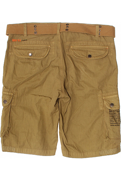 Geographical Norway pánské cargo kraťasy s kapsami béžové volnočasové Vel. L | Geographical Norway | obrázek 2