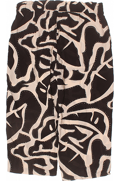 COMMA Dámské kalhoty volnočasové černé s potiskem Vel. 44 | COMMA | obrázek 2