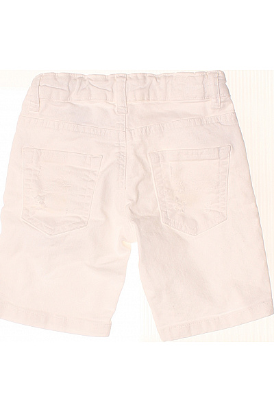 Dívčí bílé kraťasy s dírami Velikost 4 ROKY | Unimoda | obrázek 3