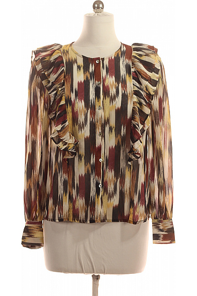 s.OLIVER Dámská košile s dlouhým rukávem vzorovaná volná ležérní Vel. 40 | s.OLIVER | obrázek 2