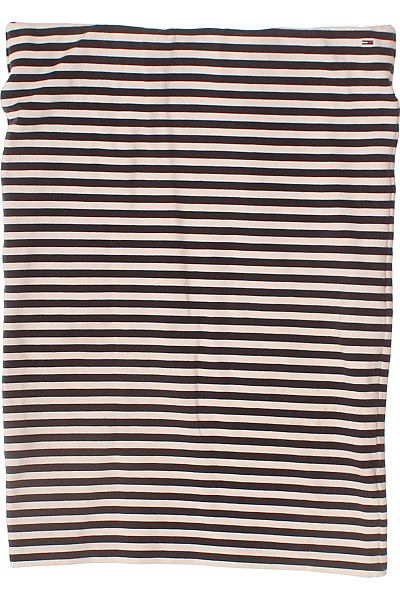 TOMMY HILFIGER Dámská Pruhovaná Sukně Ke Kolenům Vel. M