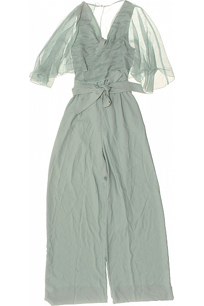 Dámský společenský overal zelený Vel. XS | Unimoda | obrázek 2