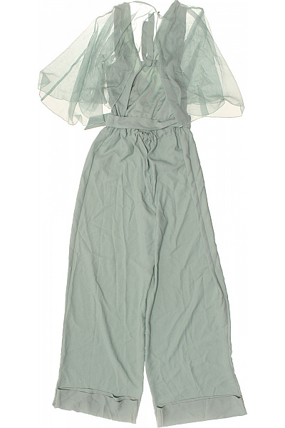 Dámský společenský overal zelený Vel. XS | Unimoda | obrázek 3